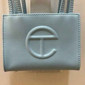 Telfar Small pool blue Shopping Bag